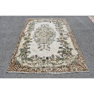 พรมขนแกะ6in สไตล์วินเทจ9in x 8FT พรมปูพื้นสำหรับตกแต่งห้องนั่งเล่นสีน้ำตาลงานเย็บปะติดปะต่อกันชุดพรมปูพื้นสำหรับตกแต่งห้องนั่งเล่น - Product Image 1