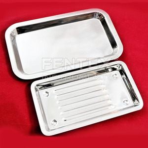 Nouvel ensemble de 2 instruments médicaux de qualité supérieure, plateau de scalpel, outils de laboratoire, instrument dentaire vétérinaire - Product Image 1