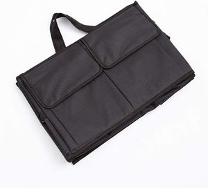 Organizador de Maletero de Coche, Plegable, con Múltiples Compartimentos, Impermeable, de Poliéster Oxford, con Asas Reforzadas, Base Antideslizante, Universal para Automóviles - Product Image 1