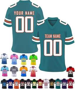 Maillot de football américain sublimé élégant sur mesure hommes et femmes maillot de football de l'équipe pour le sport - Product Image 2