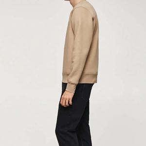 Sudadera Personalizada al por Mayor para Hombre, Mezcla de Algodón, Cuello Redondo, Informal, Cómoda, Fabricante de Sudaderas Básicas con Impresión OEM - Product Image 3