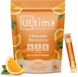Ultima Replenisher Polvo Electrolítico Diario – Naranja, 20 Sobres - Product Image 4