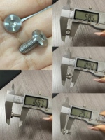 Vis M6 Torx à tête fraisée 14 mm en acier inoxydable A2-70, boulon à tête étoilée pour assemblage DIN 7985/ISO 14583
