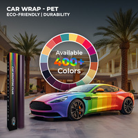 Film de protection pour carrosserie de voiture Clayton Luxury PET, film de covering automobile premium, finition lisse haute brillance, anti-rayures, résistant aux intempéries