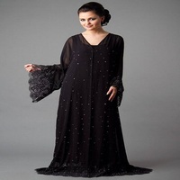 Abaya Ibu Hamil Mewah Klasik Musim Gugur Berbahan Beludru dengan Renda, Model Panjang Menyentuh Lantai, Lengan Panjang, Hijab, Kaftan Sopan, Dapat Dilepas, untuk Ibu Pengantin