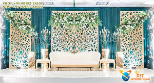 Arche en métal de mariage facile à assembler pour la scène Arches en métal en gros pour la scène de mariage Toile de fond de mariage Arches en métal de haute qualité - Product Image 4