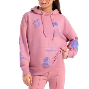 เสื้อฮู้ดพิมพ์ลายสำหรับผู้หญิงเสื้อฮู้ดลำลองทำจาก2025 - Product Image 1