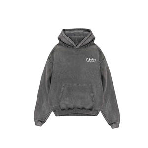 Venta al por mayor personalizado en blanco de los hombres con cremallera Sudadera con capucha logotipo personalizado Puff estampado cárdigans con cremallera de gran tamaño sudaderas con capucha Unisex - Product Image 6