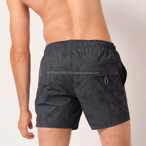 Pantalones cortos de algodón 100% de talla grande para hombre, bañadores de verano informales para la playa Odm Oem, pantalones cortos de baño en blanco con logotipo personalizado para hombre - Product Image 2