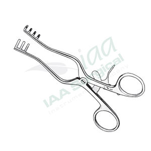 Retractor Autoajustable Weitlaner de Acero Inoxidable, Separador de Piel, Retractores, Instrumentos Quirúrgicos - Product Image 1