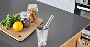 Mortero y Maja de Aluminio de Calibre Grueso, Aptos para Lavavajillas, Ecológicos, para Moler Especias y Medicamentos - Product Image 2