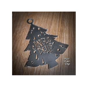 HIERRO NEGRO ÁRBOL DE NAVIDAD FORMA DE NAVIDAD ORNAMENTO COLGANTE VENTA CALIENTE ÁRBOL DE NAVIDAD DE METAL para LA DECORACIÓN DEL HOGAR - Product Image 1