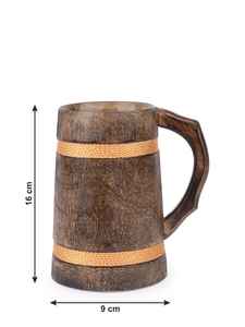Table à manger en bois personnalisable Moscow Mule Mug Intérieur Cocktail Service Koi Thé Verre à eau pour fêtes Hot Off-Grid Verre à vin - Product Image 5