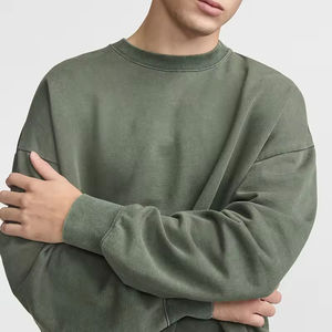 Sweat-shirt personnalisé avec logo, sweat-shirt en coton brodé pour homme, streetwear, sweat-shirt à col rond vierge pour homme, fabricant de sweat-shirt, processus Impex - Product Image 6