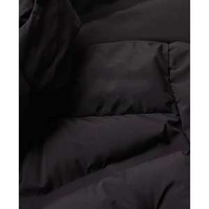 แจ็กเก็ตขนเป็ดมีฮู้ดสำหรับผู้ชายเสื้อคลุมกันหนาวบุนวมตัวยาวมีโลโก้ด้านหน้าน้ำหนักเบามีสไตล์ - Product Image 6