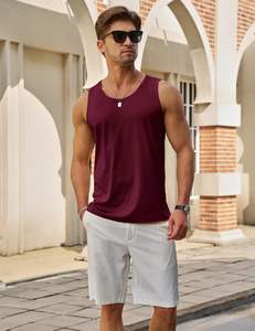 Heritage <b>Mens</b> Casual <b>Tank</b> <b>Top</b> Breath Knit Soft Layer Cool Touch Easy Motion Lightweight Feel Fresh Comfort Daily Use Modern - Product Image 6