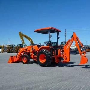 Tractor de Jardín Mini Kubota L2502HST Usado, 80hp, 4x4, con Cargador Frontal y Retroexcavadora, Duradero - Product Image 6
