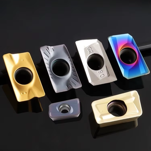 Plaquette de tournage CNC <span class=keywords><strong>à</strong></span> alimentation rapide 1604 APMT1135PDER-H2 DH55 pour usinage brut, revêtement de coupe, granules de carbure cémenté carrées OEM - Product Image 1