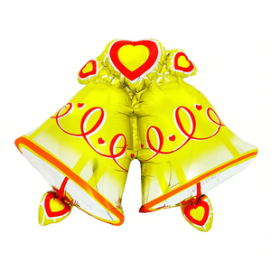 Globo de Fiesta con Forma de Campana Navideña de 89X72Cm, Decoraciones Inflables para Jardín - Product Image 2