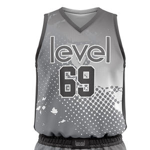 Ensembles confortables d'uniformes de basket-ball de logo personnalisé de haute qualité en tissu doux - Product Image 3