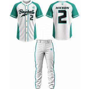Nueva Llegada de Ropa Deportiva, Uniforme de Béisbol 100% Poliéster, Uniforme de Béisbol al Mejor Precio - Product Image 4