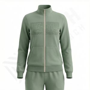 Conjuntos Deportivos Personalizados con Logotipo para Mujer, Dos Piezas, Ropa Deportiva, Último Diseño, Traje de Gimnasio para Mujer, Algodón Premium, Color Personalizado - Product Image 1