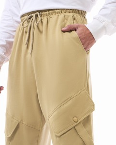 Pantalon de jogging de base personnalisé fabricant de pantalons pour hommes 100% pantalon de survêtement en coton pantalon de survêtement Hip Hop coupe-vent ample - Product Image 5