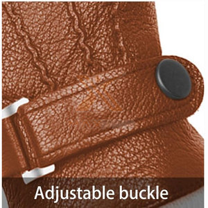 Gants de conduite en cuir personnalisables avec logo, en matériaux durables et sécuritaires, pour la vente en gros - Product Image 4