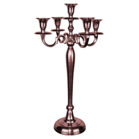 Chandelier en verre Hurricanes au dernier design moderne Pilier votif Bougeoir pour table de mariage et fête d'occasion