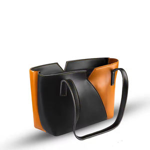 Sac fourre-tout en cuir pour femme, mode moderne, épaule, premium, léger, imperméable, fermeture éclair, personnalisable, cuir véritable - Product Image 5