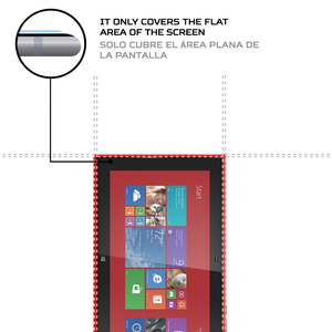 ฟิล์มกันรอยหน้าจอ ANTISHOCK สำหรับโนเกีย ลูเมีย 2520 แท็บเล็ตฝาครอบป้องกันระดับพรีเมียม - Product Image 4