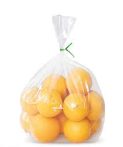 Sacs en polyéthylène de qualité alimentaire transparents et recyclables sur un rouleau avec fermeture autocollante pour le stockage des aliments et les plats à emporter - Product Image 1