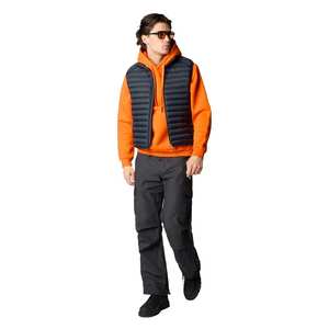 Chaleco ligero para calentar el cuerpo, chaqueta acolchada sin mangas, chaleco acolchado para exteriores, abrigo de trabajo aislado de moda informal de invierno cálido - Product Image 6