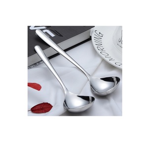 Cuchara de sopa de acero inoxidable Cubiertos de la mejor calidad Tamaño personalizado y venta - Product Image 3
