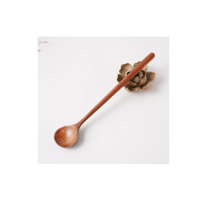 Louche à soupe en bois de taille personnalisable Offre Spéciale avec poignée ensemble de 2 pièces pour le dîner pour une utilisation en cuisine disponible au meilleur prix de gros - Product Image 4