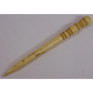 Agujas de Tejer de Hueso Natural Pulido Portátiles, para Crochet, Manualidades Religiosas, Ecológicas, Proyectos de Arte Europeo, Blancas - Product Image 4