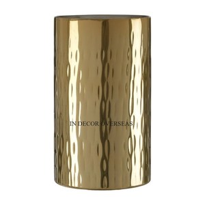 Top Quality <b>Aluminum</b> Casted Fully High Grade Gold Plated Bow Designer Bar And Hotel Drinkware Wine And Beer <b>Bottles</b> Chiller - Product Image 2