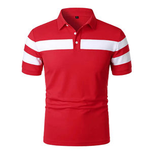 Most Demanding Competitive Price <b>Half</b> Sleeve Polo <b>Shirts</b> For Men Trending Fashionable Quick Dry 100% Cotton OEM Service - Product Image 1