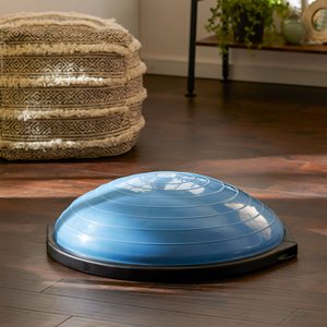 Palla da massaggio <span class=keywords><strong>Yoga</strong></span> da 55cm con SSikes in PVC materiale per esercizi Fitness blu per <span class=keywords><strong>Yoga</strong></span> mezza palla - Product Image 4