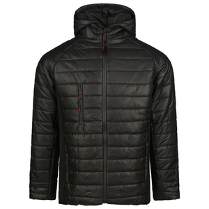 Chaqueta acolchada de burbujas ligera de nuevo diseño, chaqueta acolchada de invierno para hombre, impermeable, a prueba de viento, con cuello levantado, logotipo frontal, servicio OEM - Product Image 3