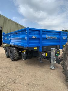 Agricultural Tipping <b>Trailer</b> 16 Cubic Meters Hydraulic Dump Truck for Farm and Industrial Waste Management For Sale - Product Image 3