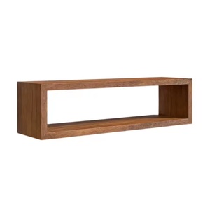 Custom Solid Acacia Wood Floating Display <b>Shelves</b> Home Office Storage Solution <b>for</b> Bathroom Living Room Bedroom Workspace - Product Image 6
