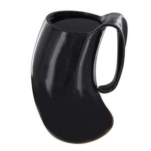 Mug à boire artisanal en corne naturelle - Garde les boissons chaudes/froides pour les cadeaux et les faveurs de mariage - Product Image 3