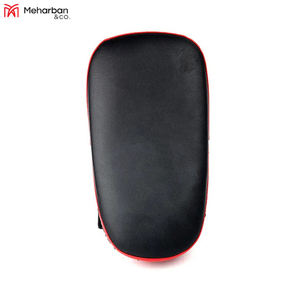 Livraison gratuite, protège-tibias de boxe thaïlandaise en cuir, boucliers de frappe pour les arts martiaux, karaté, taekwondo - couleur/logo/taille personnalisables, vente en gros - Product Image 2