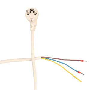 สายไฟและสายไฟ3แกนสำหรับใช้เป็นอุปกรณ์อิเล็กทรอนิกส์สำหรับผู้บริโภคโดยตรงจากโรงงานในอินเดียประเภท E French 3-core - Product Image 6