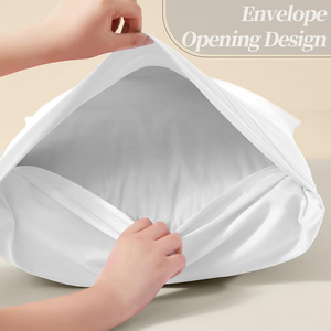 Chất lượng cao giá rẻ thoáng khí <span class=keywords><strong>s</strong></span>ợi nhỏ gối bền ánh <span class=keywords><strong>s</strong></span>áng-trọng lượng tùy chỉnh Trắng gối trường hợp bìa món quà tốt nhất cho bạn bè - Product Image 3