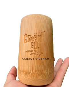 Tazas de bambú natural hechas a mano, respetuosas con el medio ambiente, tazas de café de bambú hechas a mano originales/tazas de bambú de Eco2go Vietnam - Product Image 2