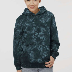 Vente en gros de sweatshirts et sweatshirts à capuche délavés personnalisés pour hommes pull-over tie-dye avec cordon de serrage à manches longues sweat-shirt à capuche multicolore - Product Image 6