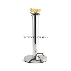 Accrocheur Look Most Antique Designer Noir Couleur Poudre Enduit Premium Qualité Métal Fait Serviette En Papier Stand & Holder Fournitures - Product Image 6