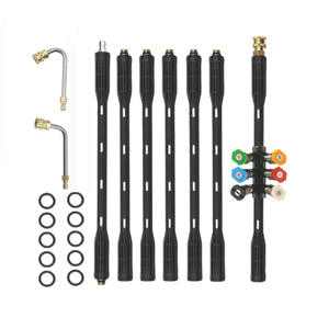 Buse <span class=keywords><strong>de</strong></span> <span class=keywords><strong>lance</strong></span> <span class=keywords><strong>de</strong></span> nettoyage <span class=keywords><strong>de</strong></span> toit-4000 PSI 5 embouts, outils <span class=keywords><strong>de</strong></span> nettoyage <span class=keywords><strong>de</strong></span> gouttière <span class=keywords><strong>de</strong></span> 1/4 pouce, <span class=keywords><strong>rallonge</strong></span> <span class=keywords><strong>de</strong></span> <span class=keywords><strong>nettoyeur</strong></span> <span class=keywords><strong>haute</strong></span> <span class=keywords><strong>pression</strong></span> - Product Image 1